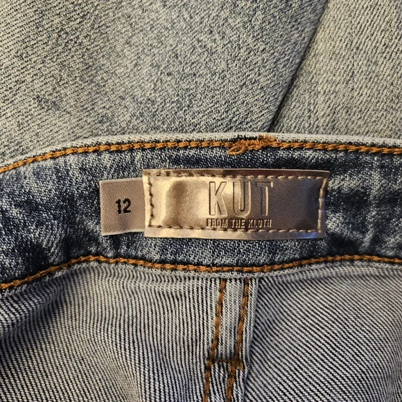 Nwt Kut From The Kloth Rachael Fab Ab Mom Jeans 12 - Picture 3 of 7